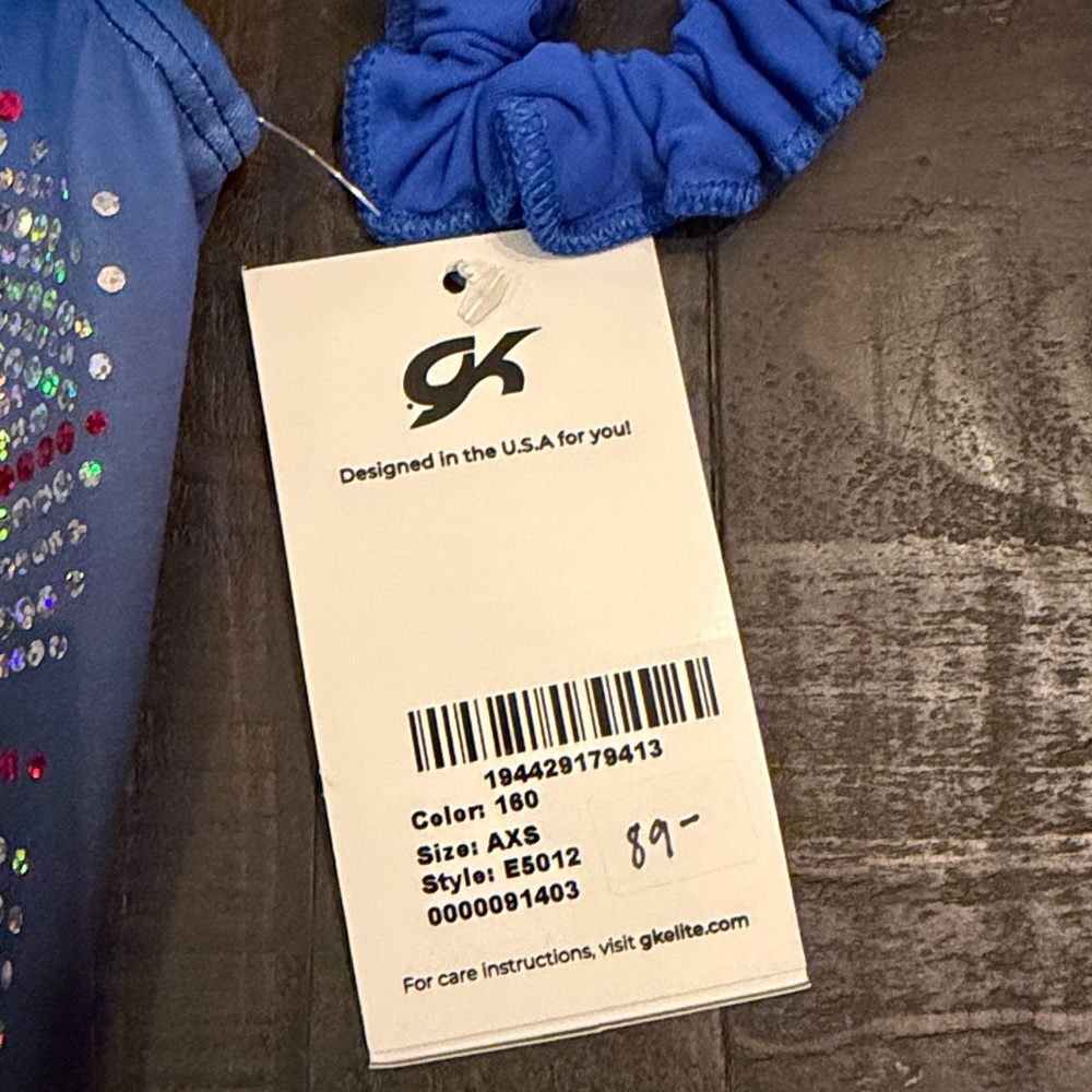GK Olympic tank leotard - Picture 2 of 3